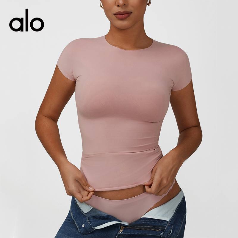 Alo t-shirt everyday light pink