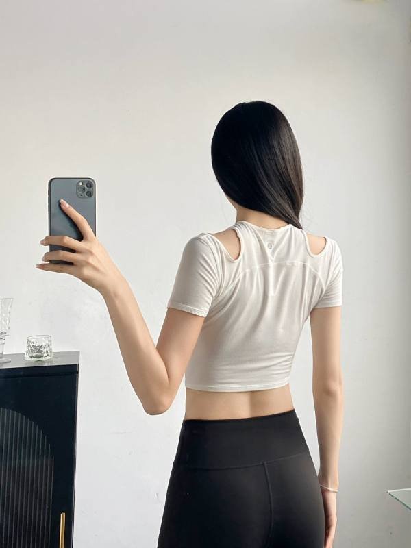Camiseta Lululemon todos los días blanca