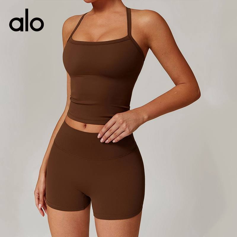 Alo tank everyday yellow yoga