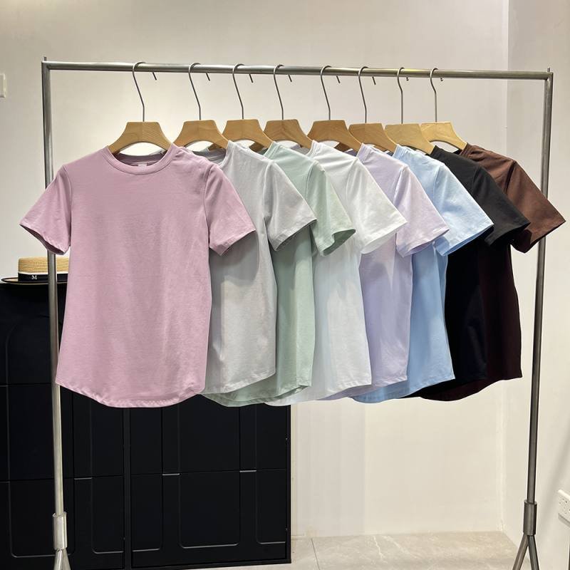 Camiseta Lululemon todos los días rosa