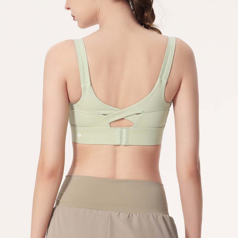 Lululemon sports bra training light pink yoga