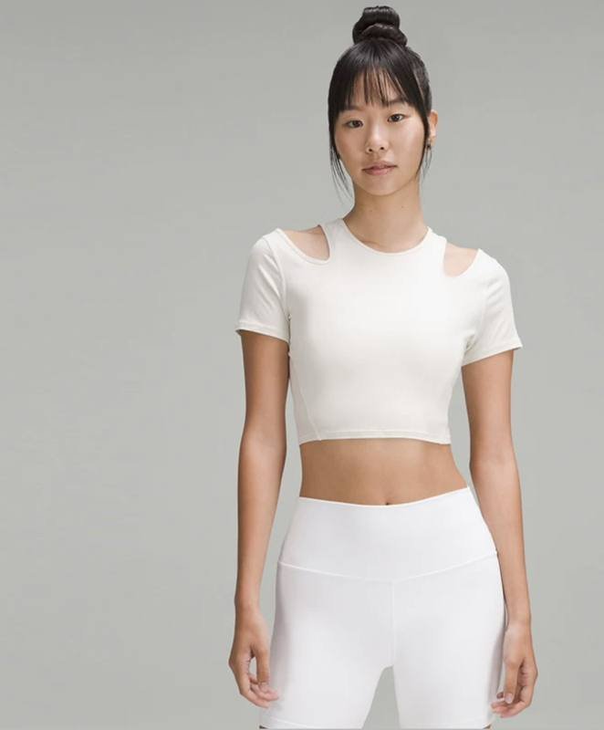 Camiseta Lululemon estudio lavanda