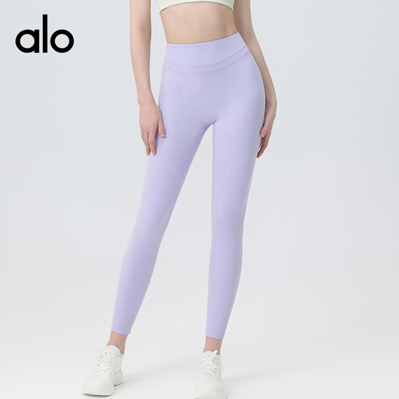 Alo leggings yoga blue gray