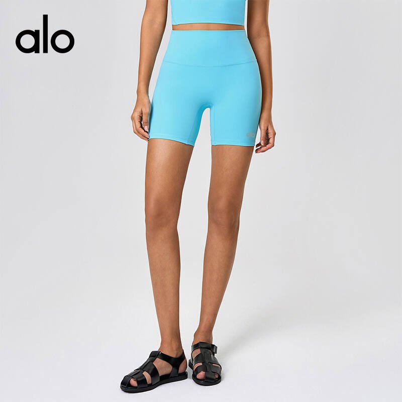Alo Airlift shorts training pink and blue