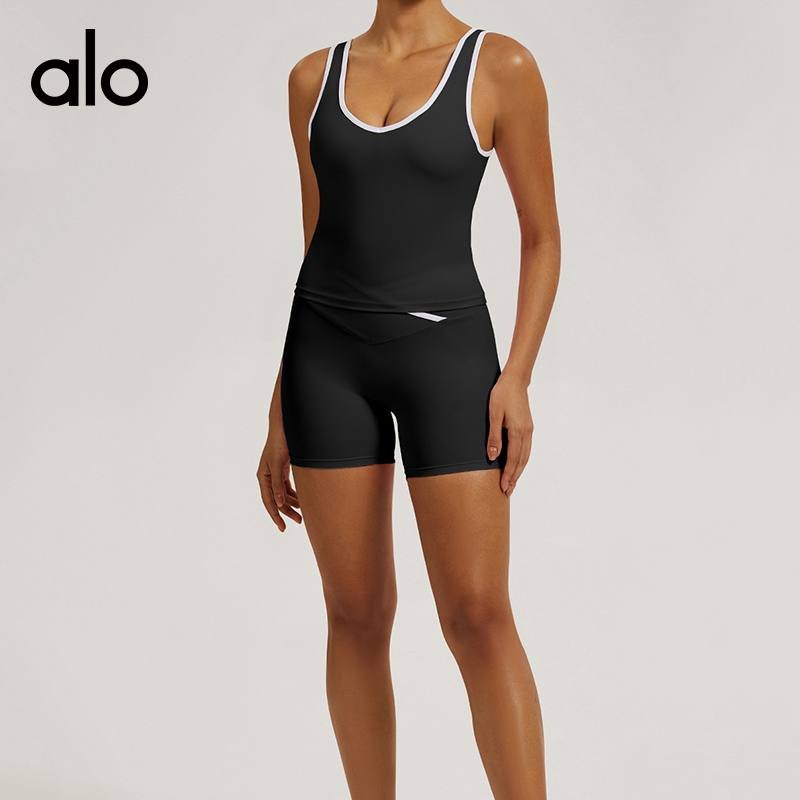 Alo tank yoga pink