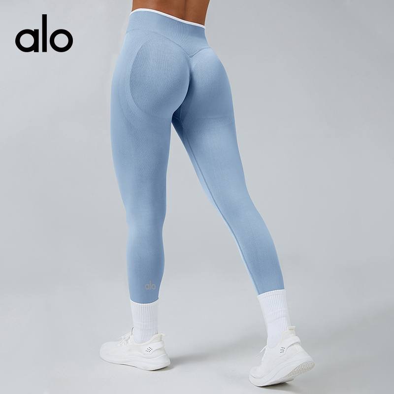 Alo Leggings Aloyoga hip-lifting tight-fitting high-waisted quick-drying sports yoga pants outdoor running fitness