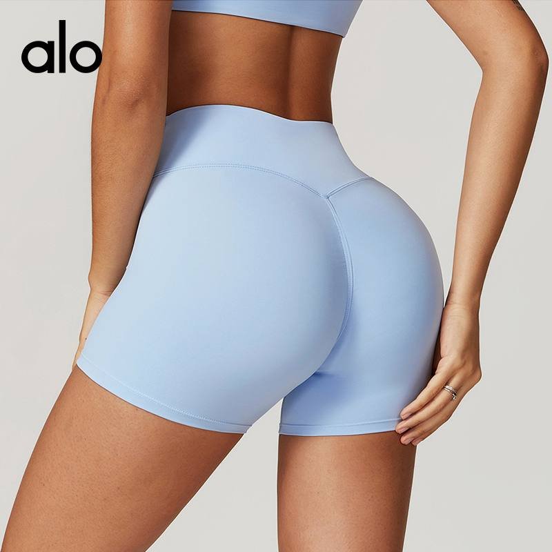 Short Alo entraînement bleu