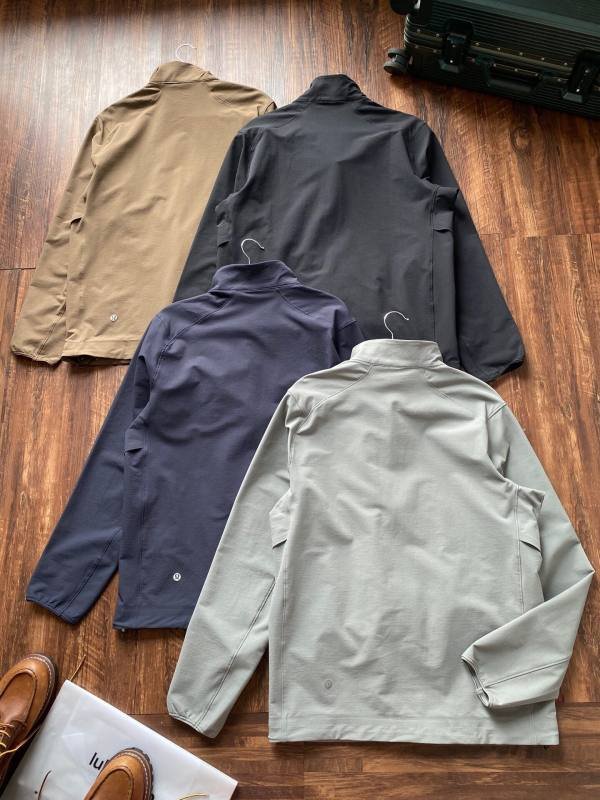 Lulu Tops masculinos Lululemon estada n