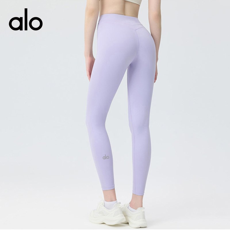Alo leggings yoga blue gray