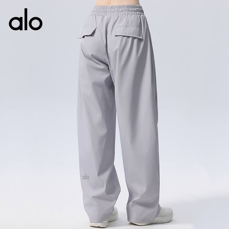 Alo Leggings aloyoga loose running fitness pants casual training yoga wear loose overalls trousers