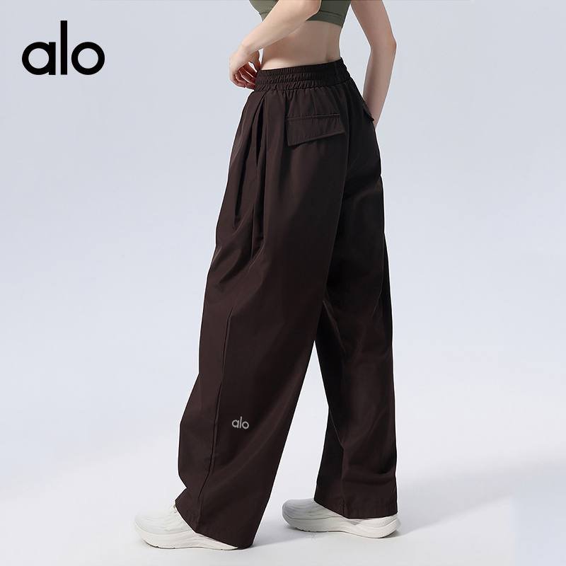 Alo Leggings aloyoga loose running fitness pants casual training yoga wear loose overalls trousers