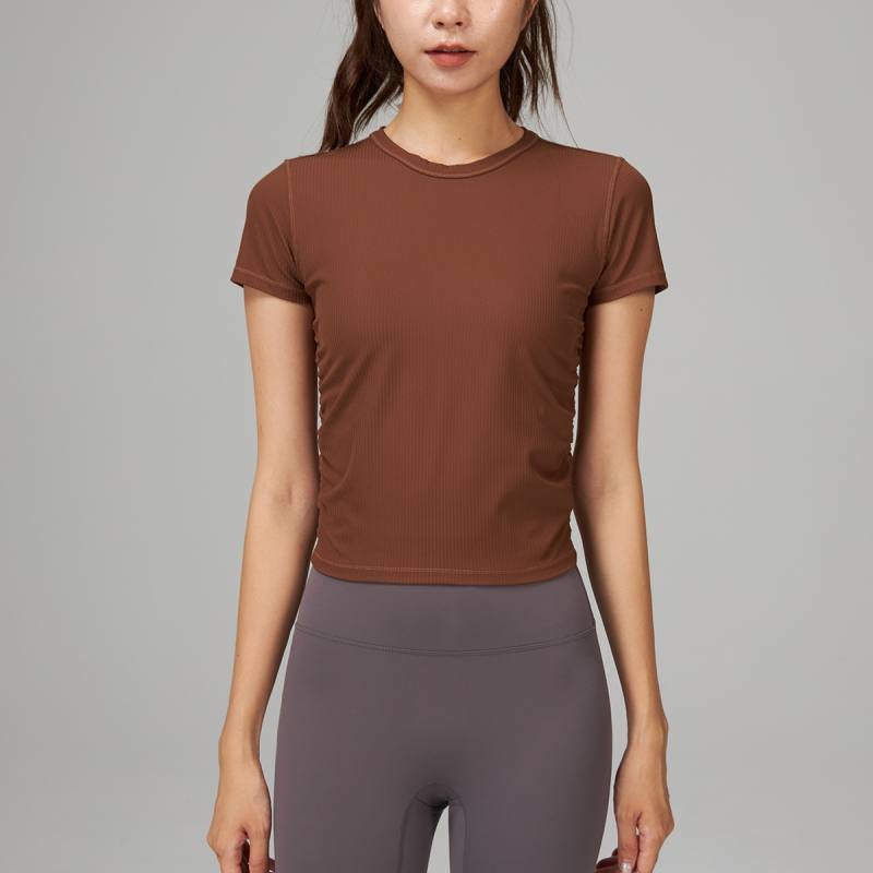 Lululemon All It Takes t-shirt yoga light gray