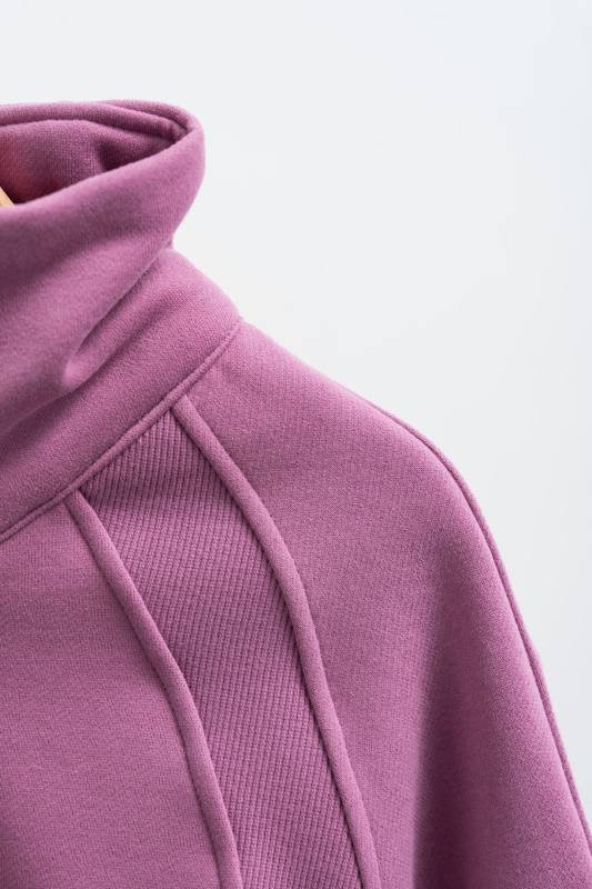 Lululemon Scuba jacket lounge purple yoga