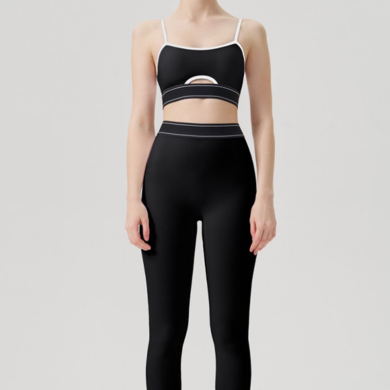 Alo sports bra training white yoga