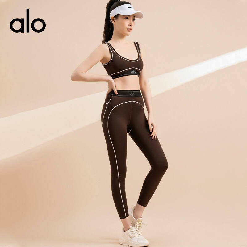 Alo brown sports bra – High-Support Sports Bra photo 4