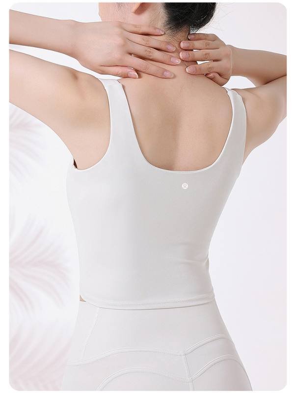 Lululemon tank yoga white