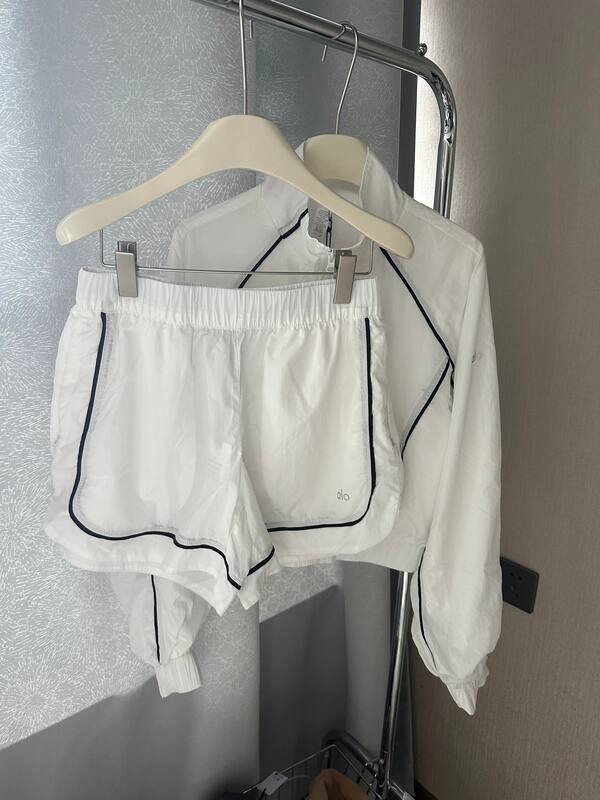 Alo Shorts Aloyoga Summer Lightweight Sun Protection Suit Daily Casual Outdoor Sports