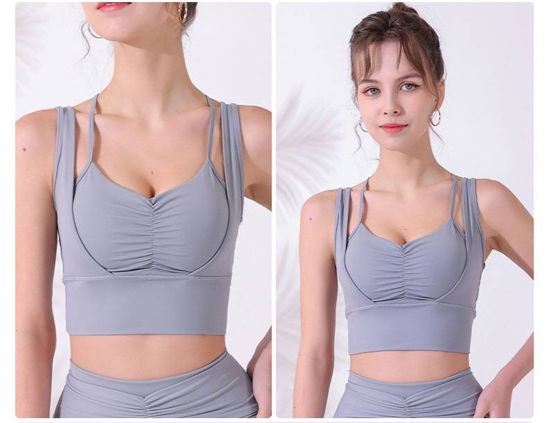 Lululemon sports bra training black and white yoga