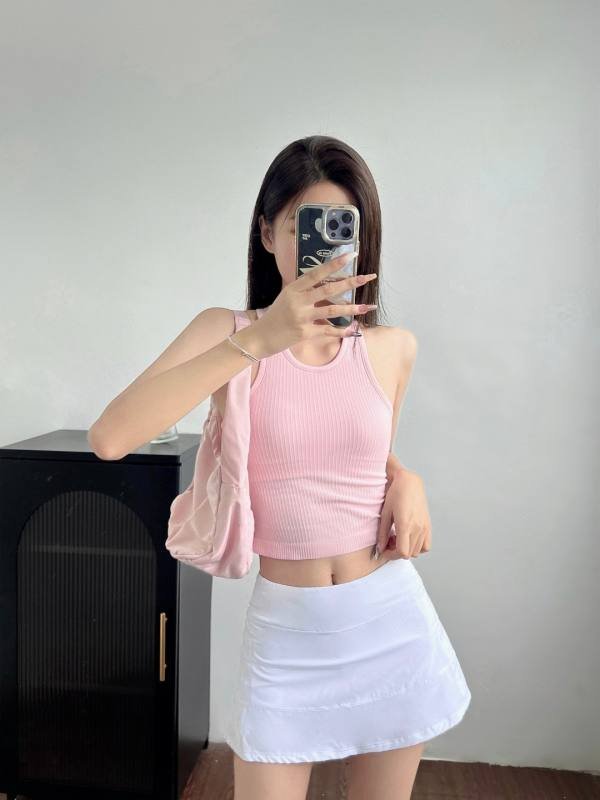 Lululemon tank yoga pink