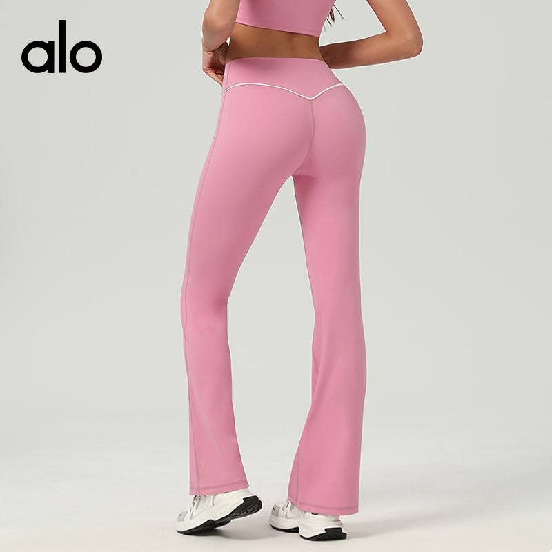 Alo leggings yoga pink