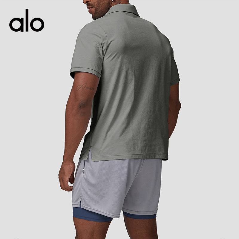 Alo Camisetas masculinas aloyoga POLO
