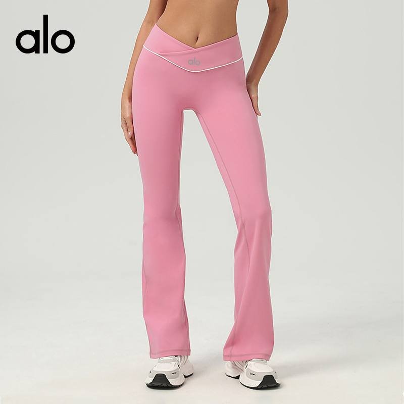 Alo leggings yoga pink