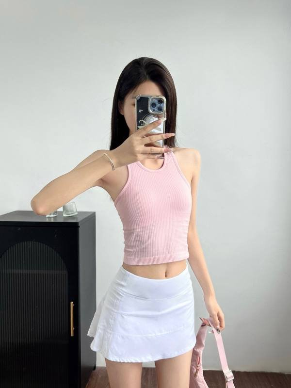 Lululemon tank yoga pink
