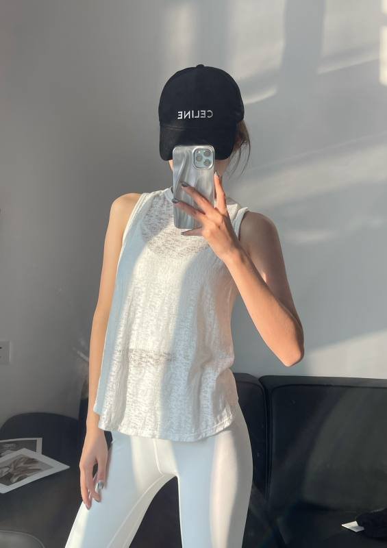 Débardeur Lululemon studio blanc