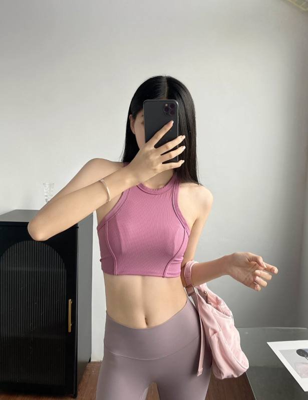 Lulu Sujetador lululemon Canalé Nulu LW2DKIS