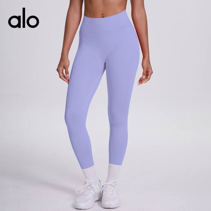 Alo Leggings aloyoga high waist slimming yoga pants Pilates belly tightening butt lifting fitness