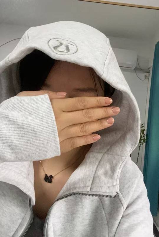Lululemon Scuba jaqueta lounge manchada cinza claro