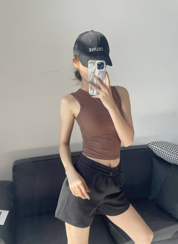 Canotta Lululemon marrone per tutti i giorni