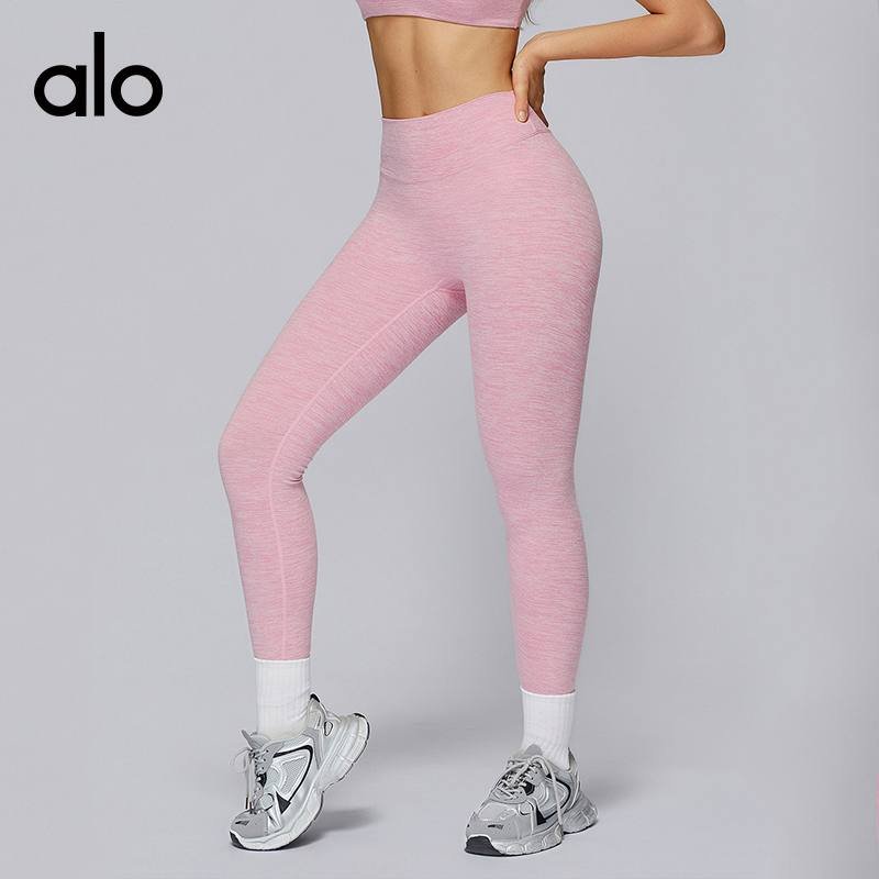 Alo leggings yoga pink