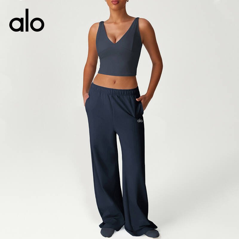 Alo leggings lounge brown yoga