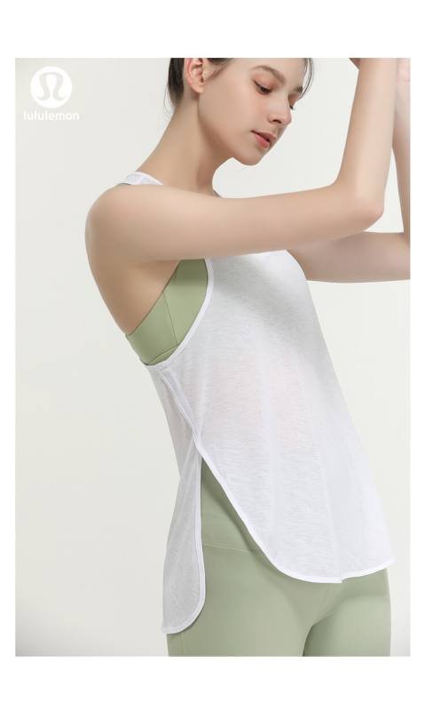 Lululemon tanque yoga negro