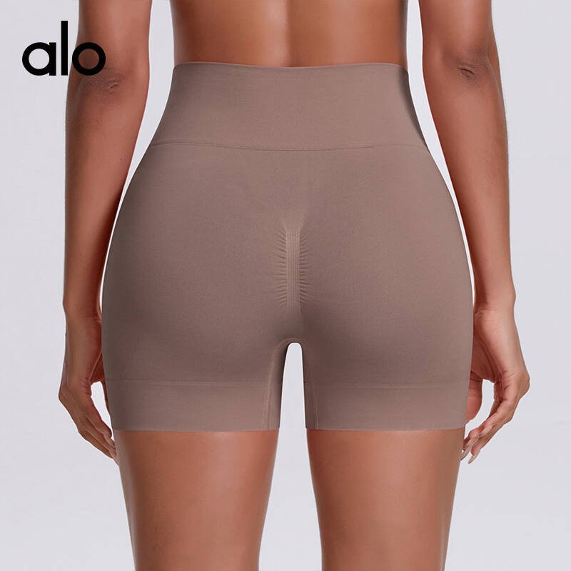 Alo shorts training purple yoga