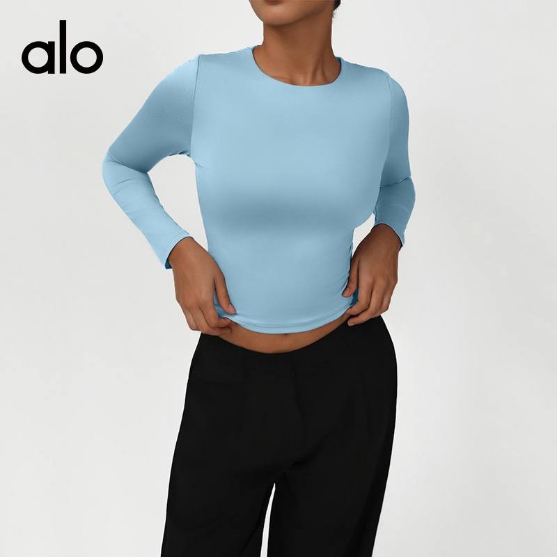 Alo long sleeve everyday light blue