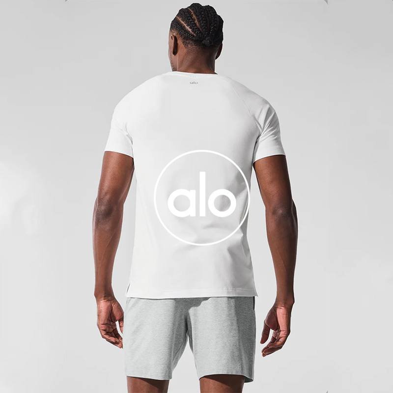 Alo Camisetas para hombre alo yoga Hombres Camisetas para hombres