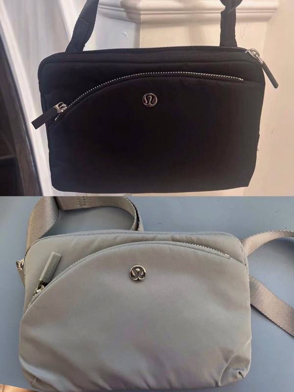 Lulu accesorios lululemon Bolso bandolera con líneas curvas