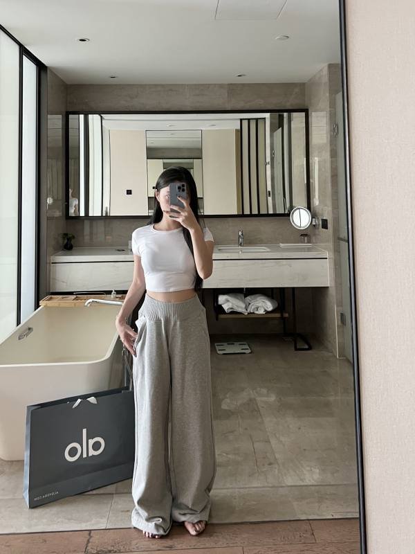 Alo Leggings Alo Serenity Wide-leg Sweatpant yoga