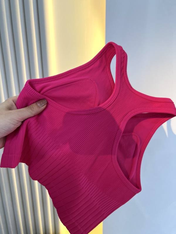 Alo tank yoga hot pink