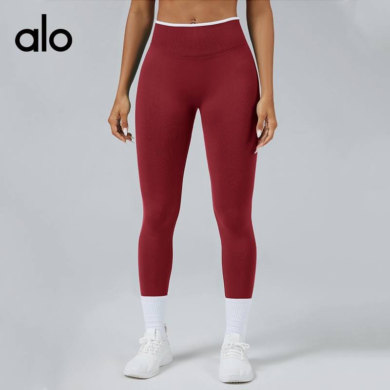 Alo Leggings Aloyoga hip-lifting tight-fitting high-waisted quick-drying sports yoga pants outdoor running fitness