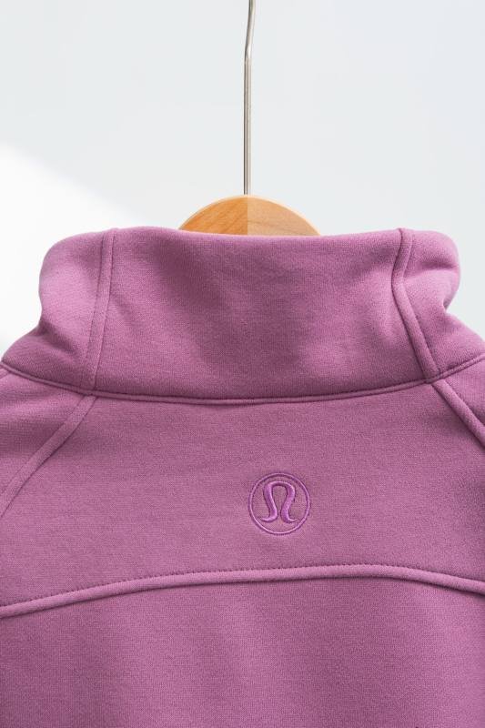 Lululemon Scuba jacket lounge purple yoga