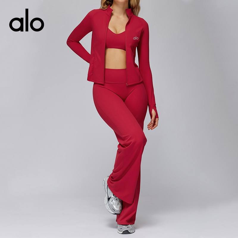 Alo jacket everyday light gray yoga