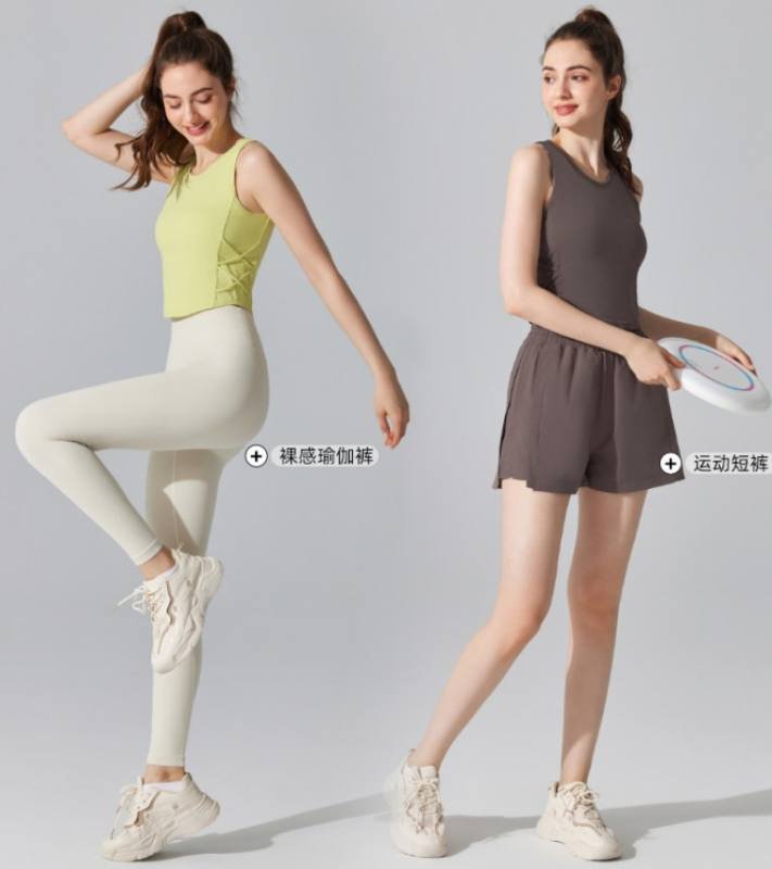 Lululemon tanque yoga negro