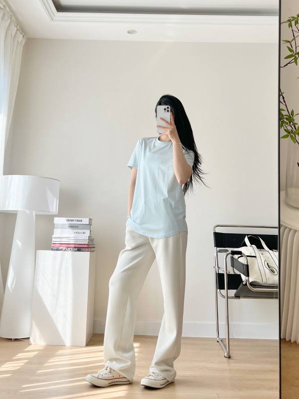 Lululemon t-shirt lounge bleu clair
