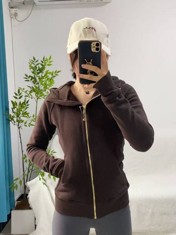 Lululemon jacket everyday brown
