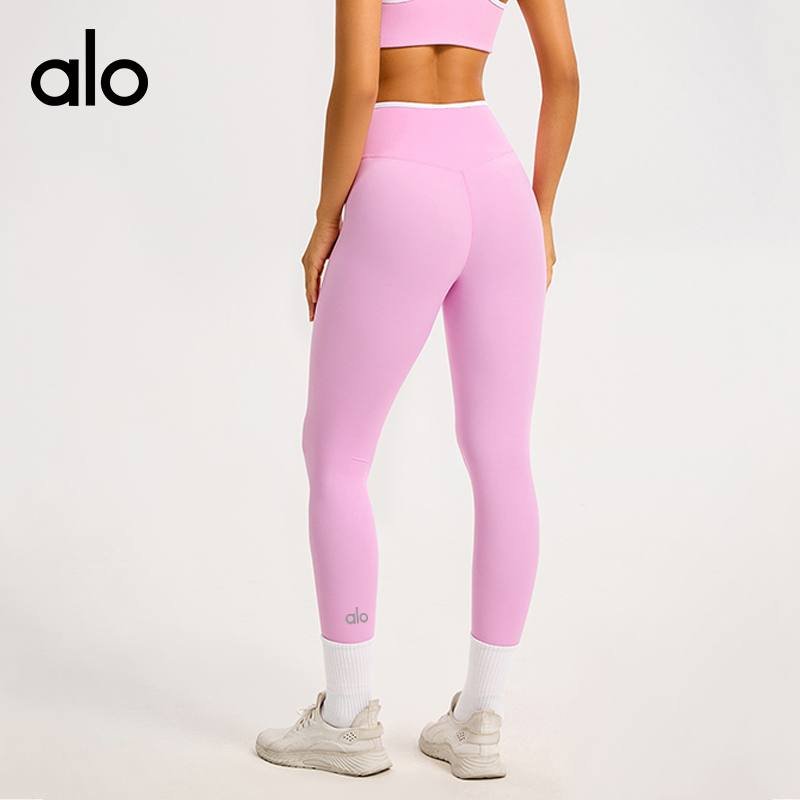 Alo leggings yoga pink