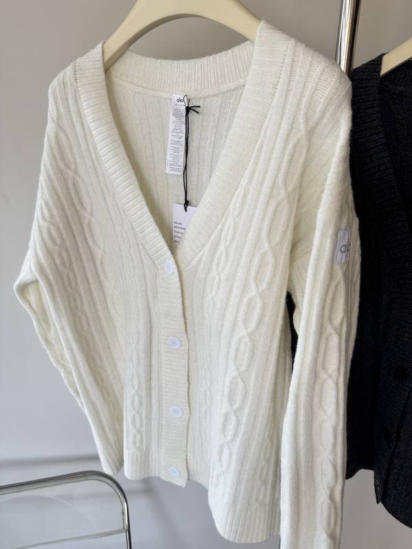 Giacca Alo Cardigan invernale Bliss in maglia a trecce Alo