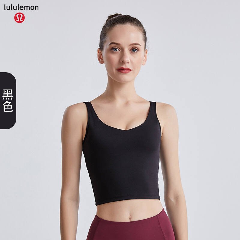 Lululemon tanque yoga piedra rojo